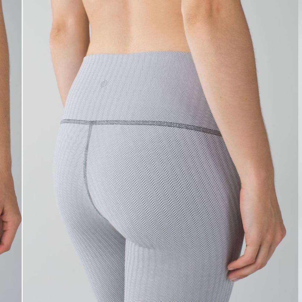 Lululemon High Times Pant Heathered Herringbone Size 4 - Picture 3 of 9